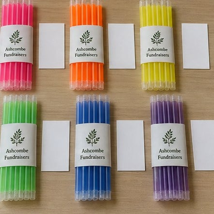 Customized glow sticks for safety kits and vessels
